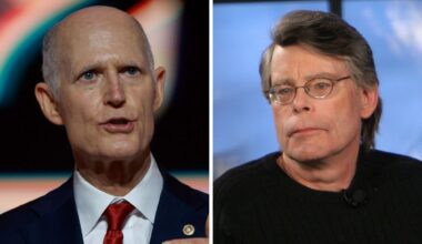 Stephen King says Rick Scott "basically bought his Senate seat"