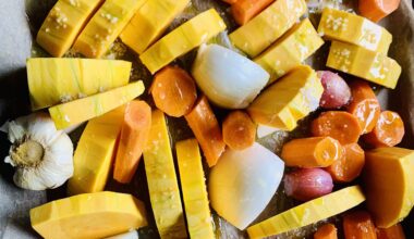 Preparing pumpkin soup