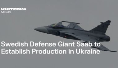 Swedish Defense Giant Saab to Establish Production in Ukraine