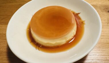 P’tit crème caramel au sirop d’érable à la place du sucre