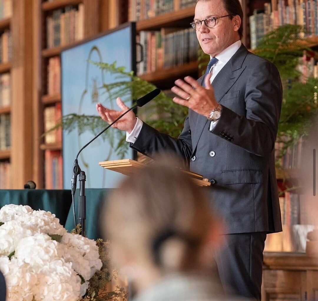 Prince Daniel of Sweden organized a seminar on child safety