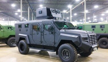 Canadian Roshel Defense increased its production to 45 MRAPS in a week. It's known that it has already sent 1400 mraps to Ukraine. The company runs at full speed on weekends as well.