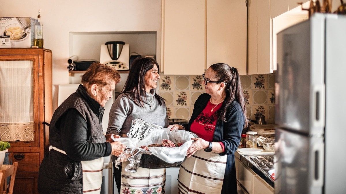 What it's like to share a family meal in the mountains of Cyprus