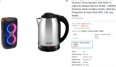 For all the tea you need at the rave (and its £100 off)