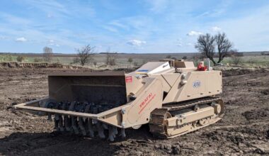 Ukraine received a robotic demining system DOK-ING MV-4, from Croatia. It will be used to clear landmines and unexploded ordnance. Capable of clearing up to (1,500 m² per hour) it can withstand detonations from anti-personnel and anti-tank mines.