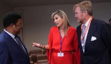 The Dutch King and Queen Attend an Anniversary Event at UN Headquarters