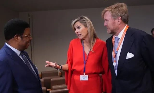 The Dutch King and Queen Attend an Anniversary Event at UN Headquarters