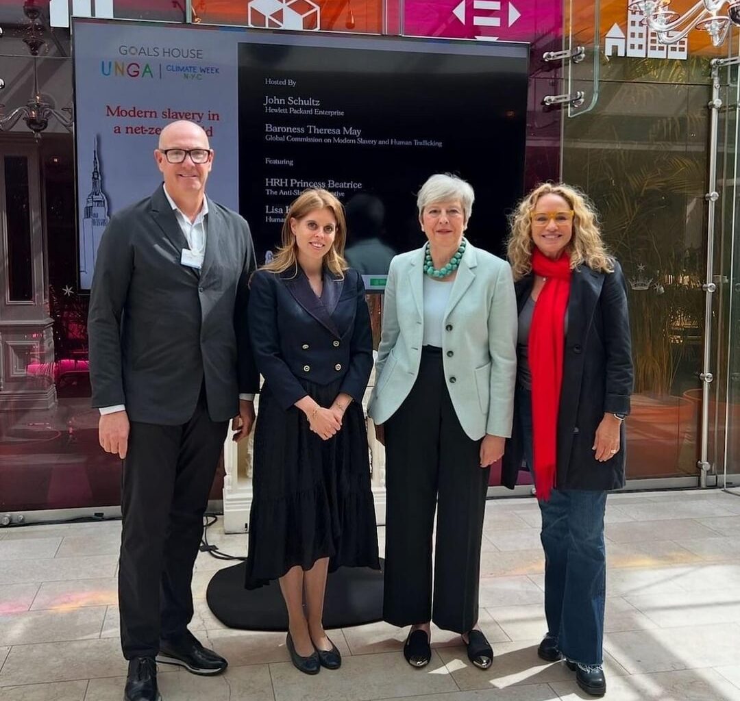 Princess Beatrice and Sarah Ferguson at New York Climate Week