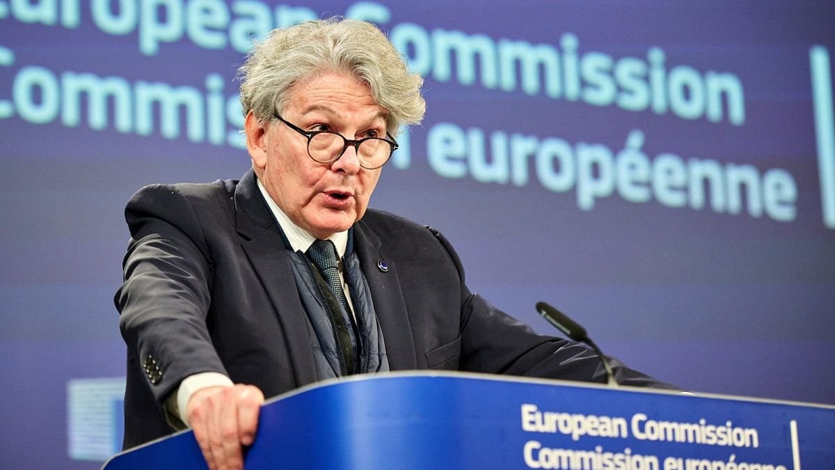 Thierry Breton démissionne de son poste de commissaire européen