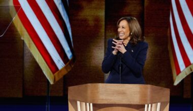 Harris takes edge in first post-debate national poll