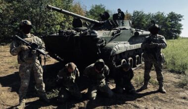 Volunteers from occupied Bashkortostan have captured a BMP-3 and its crew. The Bashkir company reports that even in these conditions, some Russian soldiers are making racist insults against them, showing the hatred of the Russian population towards the minority they have oppressed for generations.