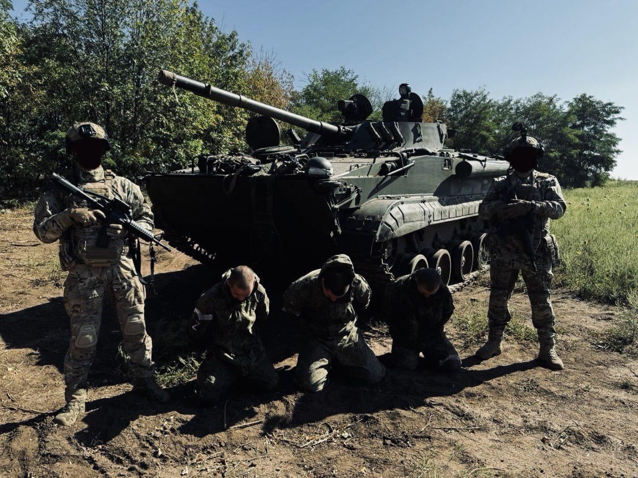 Volunteers from occupied Bashkortostan have captured a BMP-3 and its crew. The Bashkir company reports that even in these conditions, some Russian soldiers are making racist insults against them, showing the hatred of the Russian population towards the minority they have oppressed for generations.