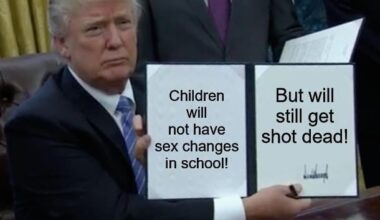 What MAGA parents wants apparently!