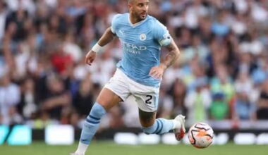 If Kyle Walker starts on Sunday, he will become the PL's all time leader in passes completed.