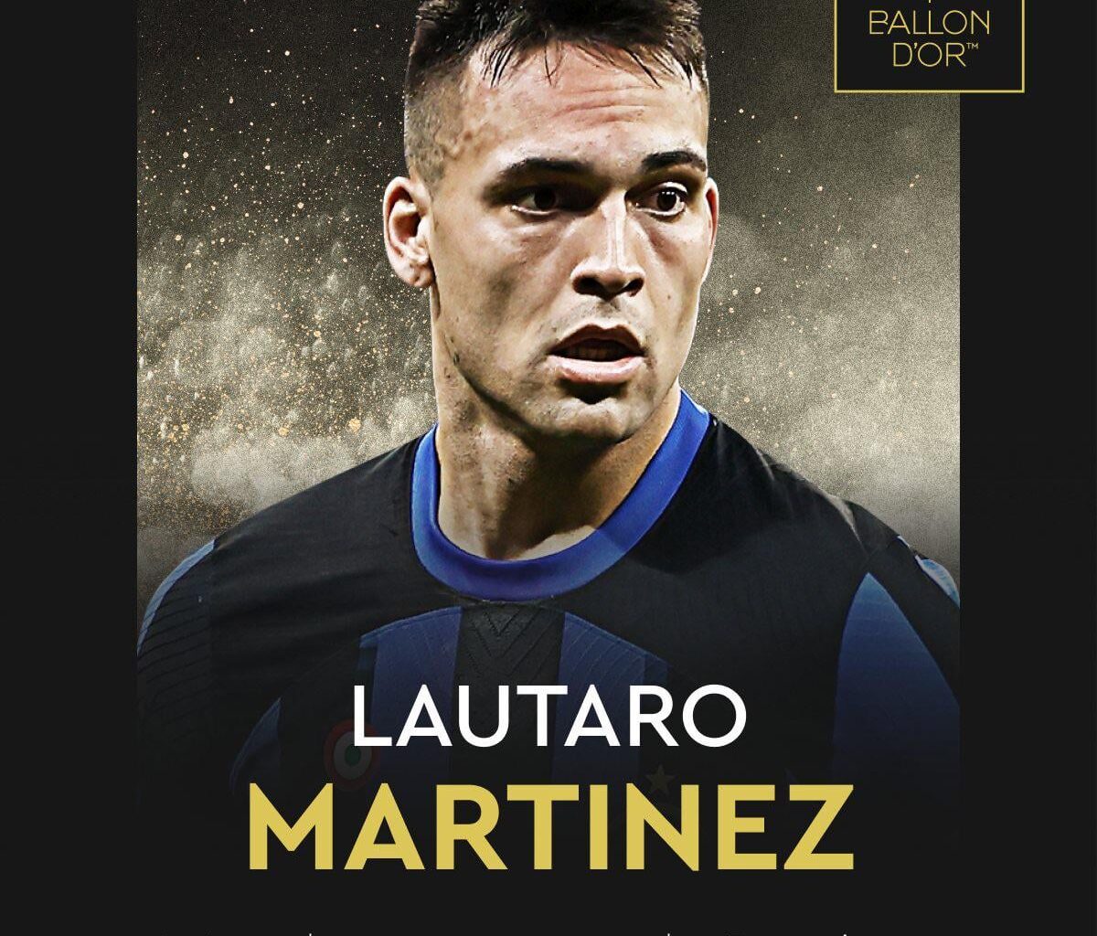 Lautaro Martínez, nominated for Ballon D‘Or 2024! 👏👏👏