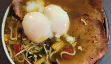 Ramen en soupe improvisé