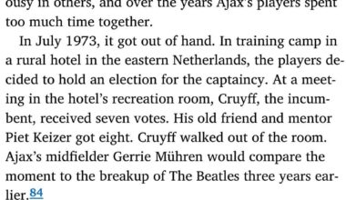 The moment Johan Cruyff decided to join Barcelona.