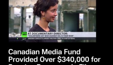 The Canada Media Fund financed the production of the documentary, which essentially denies Russian war crimes in Ukraine, with $340,000