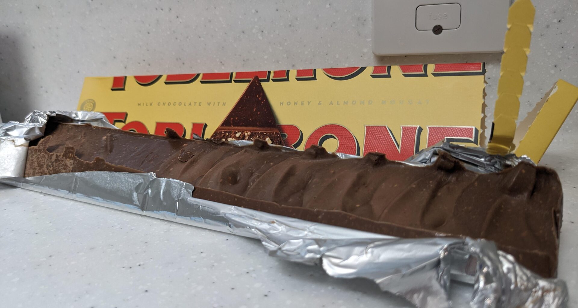 I think something went wrong with my Toblerone...