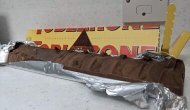 I think something went wrong with my Toblerone...