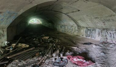 A delightful underpass in Luton