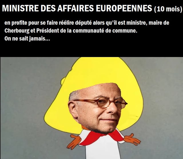 Rappel du parcours (2012 à aujourd'hui) de celui qu'on nous présentera demain comme "L'Homme du consensus" - dans le milieu on l'appelle aussi 5 minutes démission comprise.