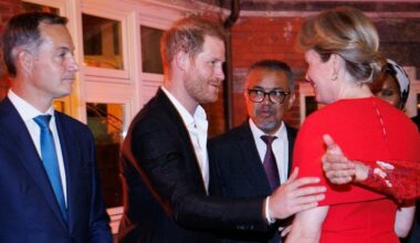 Queen Mathilde and Prince Harry in NYC during UN General Assembly Week