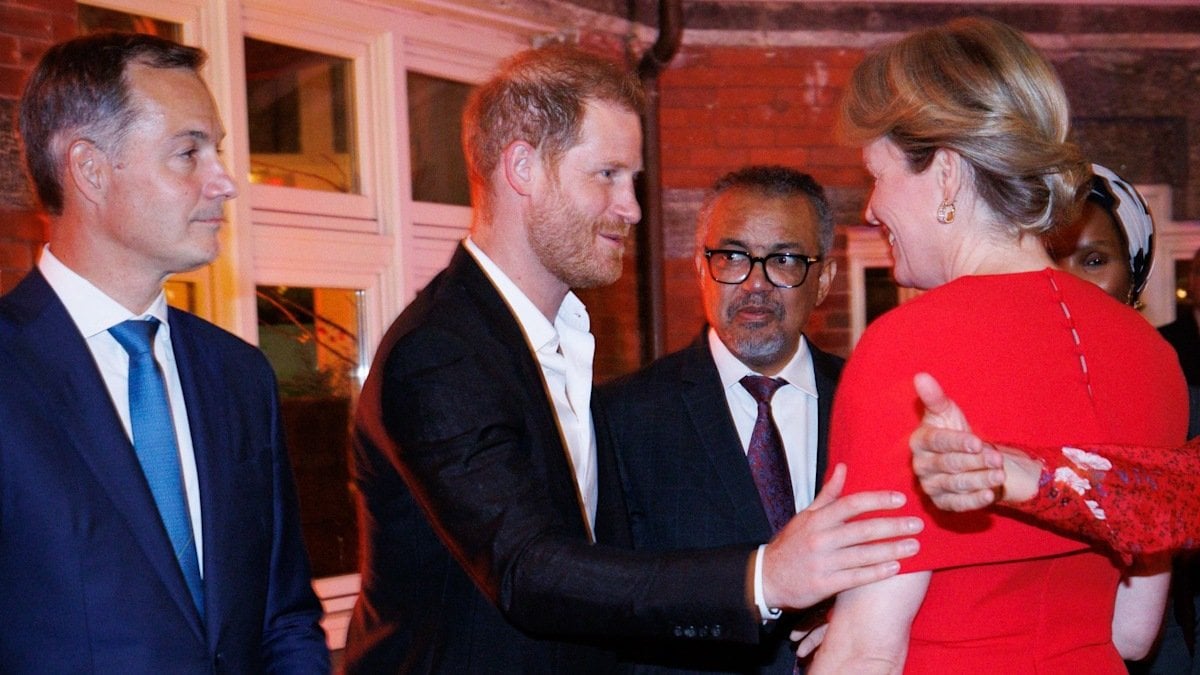 Queen Mathilde and Prince Harry in NYC during UN General Assembly Week