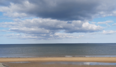 There's just something peaceful about sitting and looking out to sea.