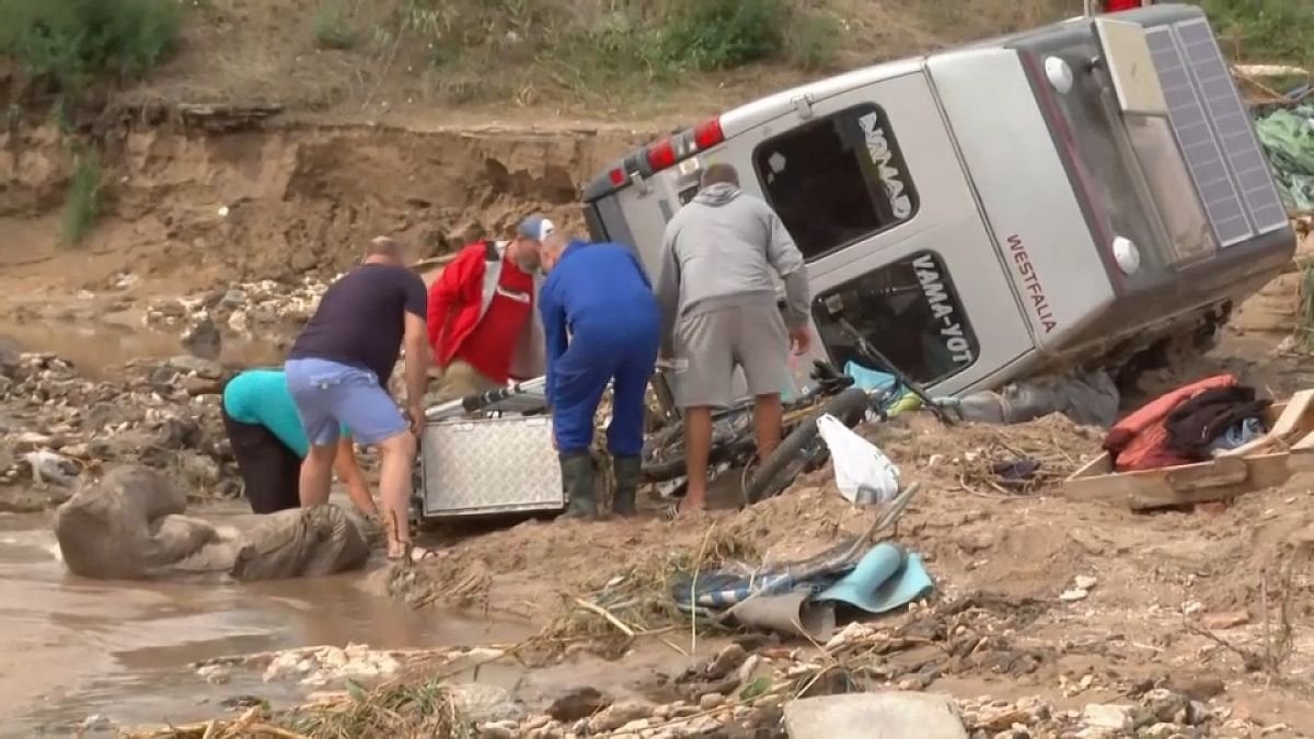 L'est de la Roumanie ravagé par des inondations