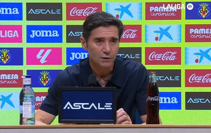 Marcelino (Villarreal coach) on the agresiveness against Lamine Yamal "If instead of dribbling, you play simple, you prevent these types of situations from happening."