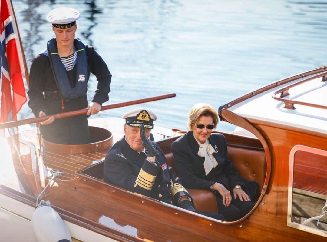 Norwegian royals mark the send of the summer boat season