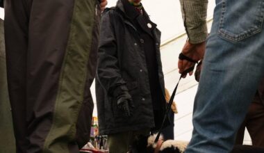 Princess Anne at the ISDS International Sheep Dog Trials