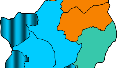 Schema dialettale di San Marino (secondo il Dizionario dialettale 2020) - legenda nei commenti