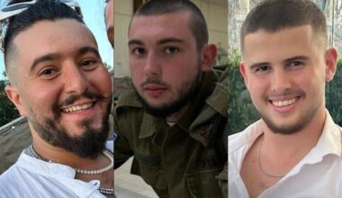 Months after bodies recovered, IDF says 3 hostages were killed as ‘byproduct’ of strike