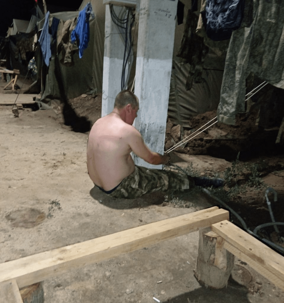 How russian officers of 54 motorized regiment treats their soldiers