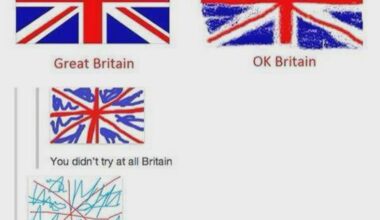 Great Britain, you drunk man..