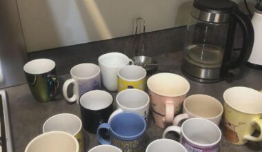 How many cups of tea one British house get through in 24hrs.