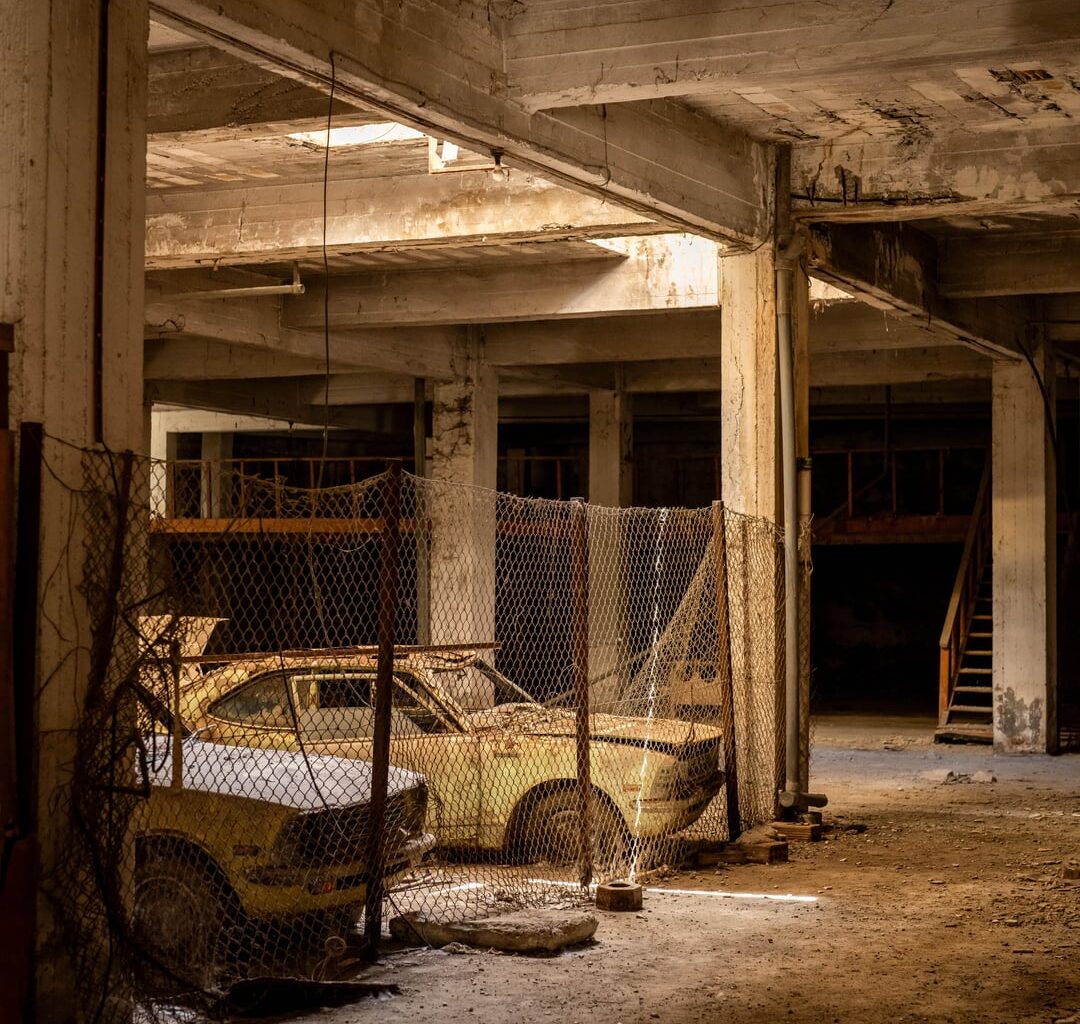 Lost in time - These are some photos I took of the long-abandoned Toyota cars that lie frozen in time within the Cyprus buffer zone near Ermou within the Nicosia Old Town.