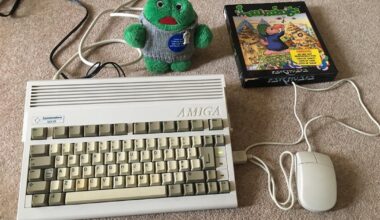 My old Amiga still works!