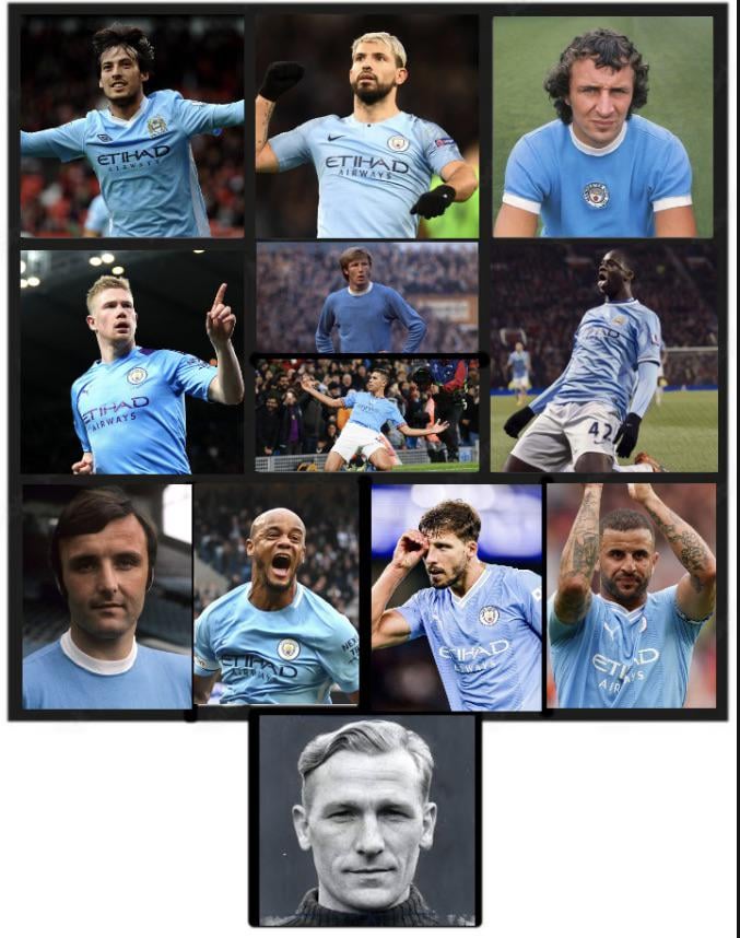 Final team! Best City players to ever play for the club