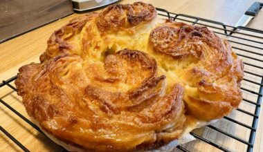 Puisque tout le monde a fait du kouign-amann maison, voilà le mien