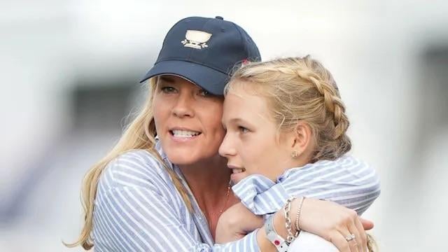 Autumn Phillips and daughters Isla and Savannah show up to support Zara Tindall at Blenheim Palace