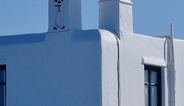 Mykonos chimneys.