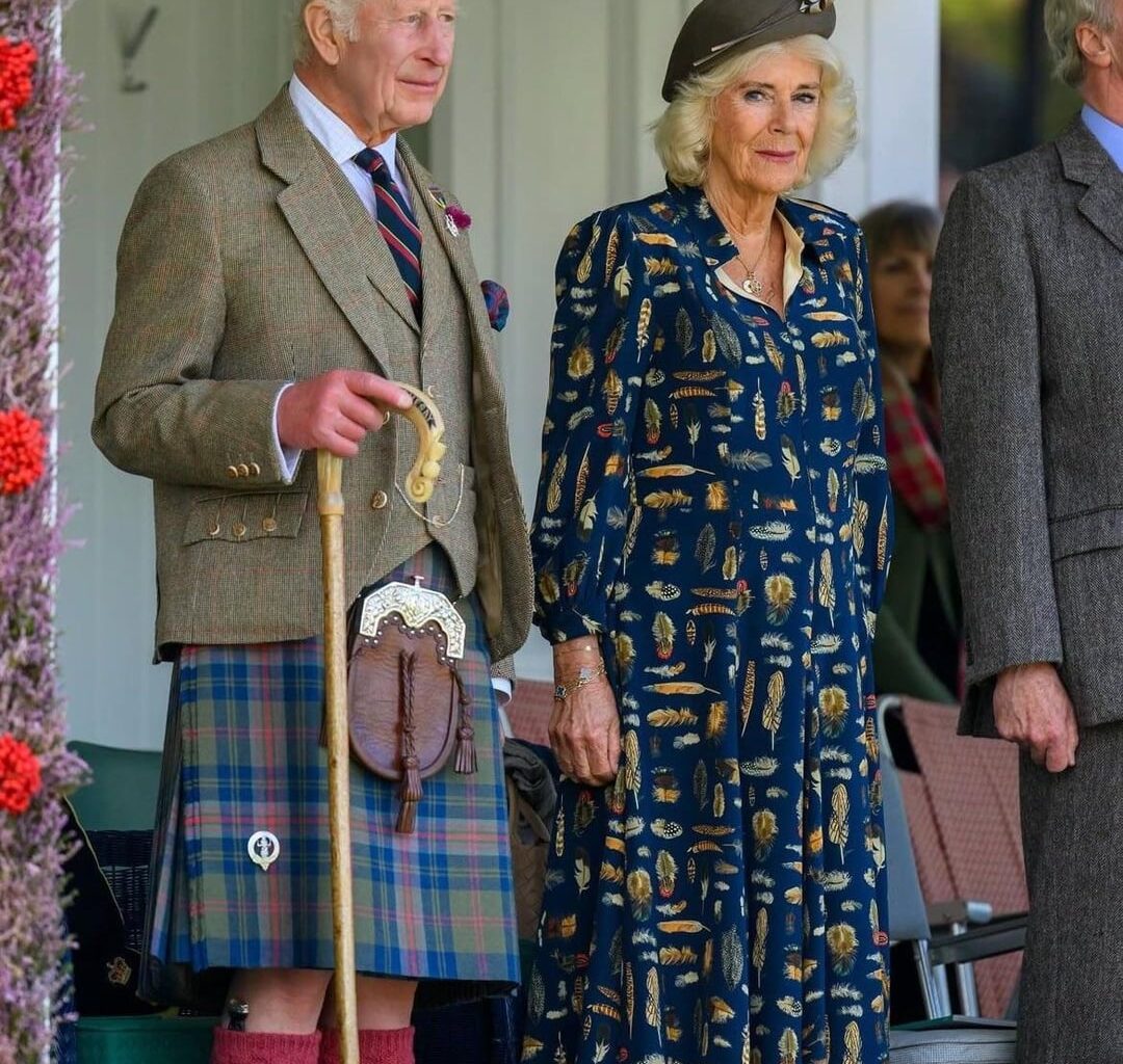 Charles and Camilla attended the Braemer Gathering 2024