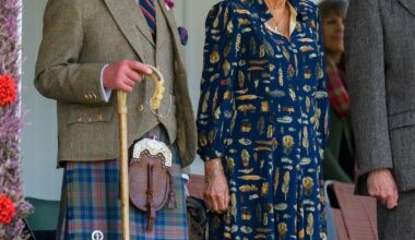 Charles and Camilla attended the Braemer Gathering 2024