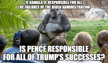 When a Trump Supporter says that Kamala hasn't done anything in 3 1/2 years to fix anything, I just want to ask: