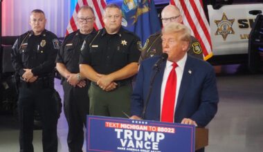 Complaints pile up against Trump visit last month to Livingston County, Michigan Sheriff’s Office