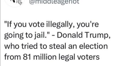 Your ass should be in jail for trying to illegally steal an election