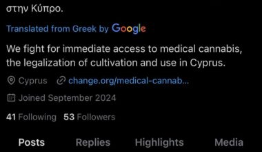 This account has had like a billion ads pop up on my feed lol. Is this a popular desire in Cyprus? I know there’s hemp cbd to smoke which basically has the same affects health wise just without the psychoactive component